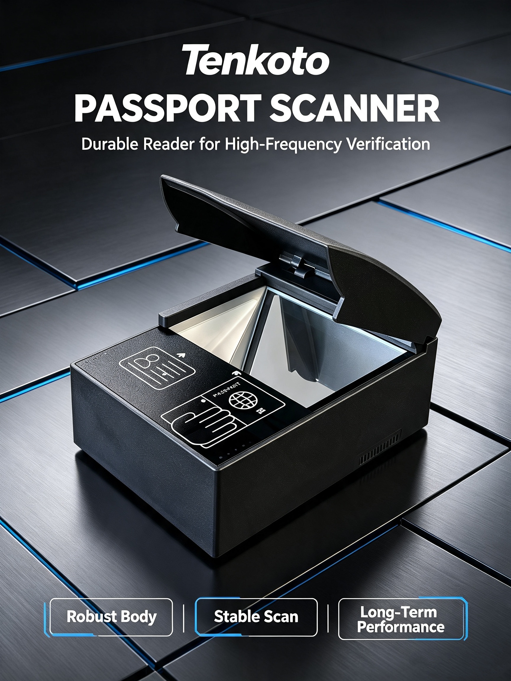 Tenkoto Global Passport Scanner | Fast ID Verification